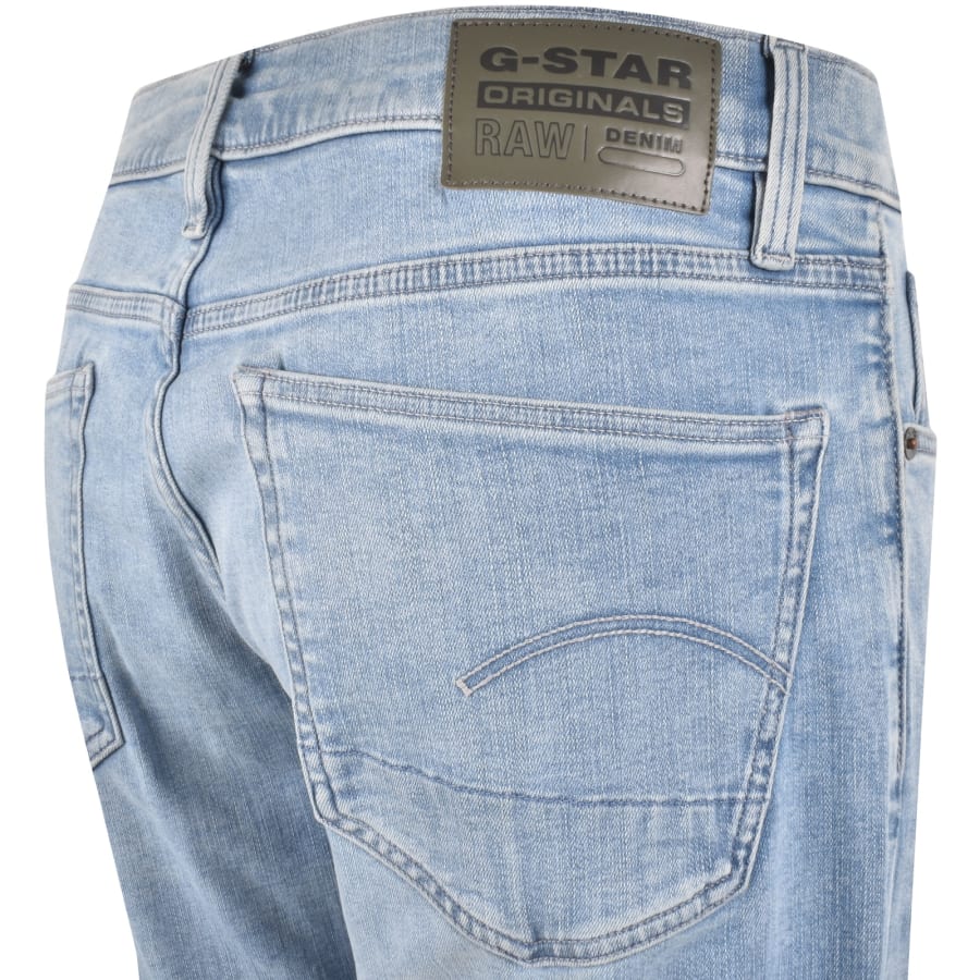 G-Star 3301 Slim Fit Jeans Light Wash Blue | Mainline